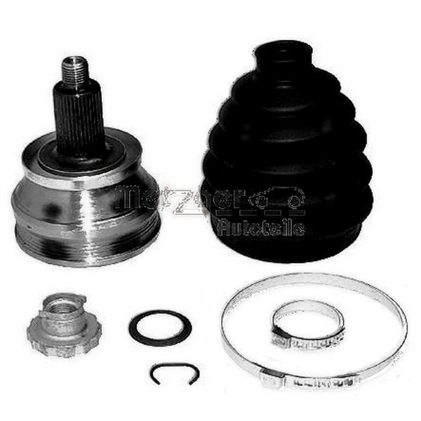 Gelenksatz Antriebswelle vorne rechts 114 mm Ø 50 mm METZGER für u.a. SEAT IBIZA