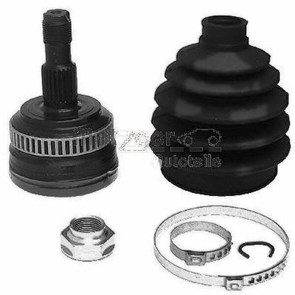 Gelenksatz Antriebswelle radseitig 118 mm Ø 57 mm METZGER für MB A-KLASSE