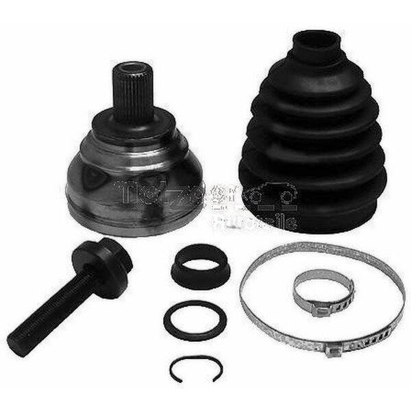 Gelenksatz Antriebswelle radseitig 106 mm Ø 59,5 mm METZGER für u.a. VW CADDY