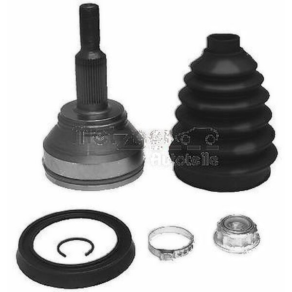 Gelenksatz Antriebswelle 168mm Ø 63mm METZGER für u.a. VW TRANSPORTER