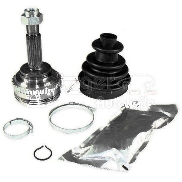 Joint Kit Drive Shaft front right 150 mm Ø 52 mm METZGER for DAEWOO KALOS