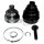 Gelenksatz Antriebswelle radseitig 97 mm Ø 59,5 mm METZGER für u.a. AUDI A6