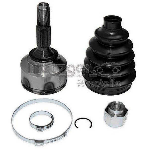 Gelenksatz Antriebswelle radseitig 140 mm Ø 48 mm METZGER für u.a. CITROËN C3
