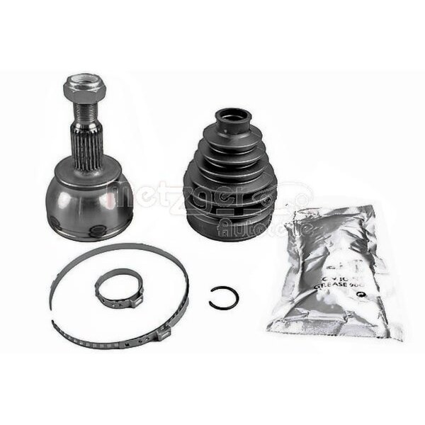 Gelenksatz Antriebswelle radseitig 126 mm Ø 60 mm METZGER für u.a. MB A-KLASSE