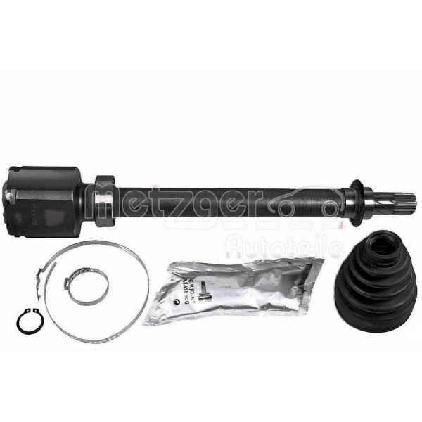 Joint Kit Drive Shaft front right 475 mm Ø 30 mm METZGER for RENAULT KADJAR