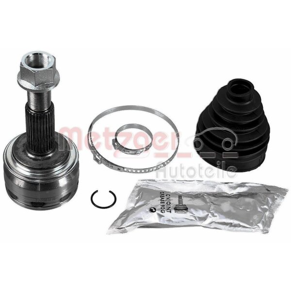 Joint Kit Drive Shaft front right 160 mm Ø 62 mm METZGER for RENAULT KADJAR