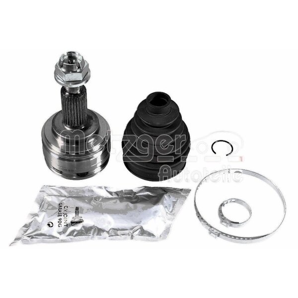 Gelenksatz Antriebswelle radseitig 153mm Ø 57mm METZGER für u.a. RENAULT KANGOO