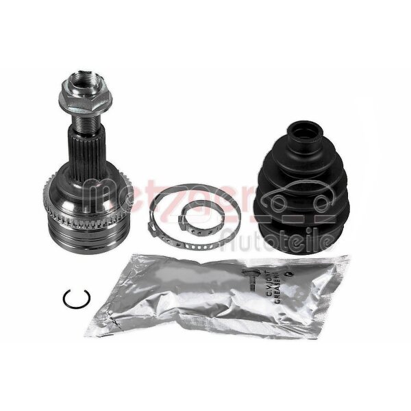 Gelenksatz Antriebswelle radseitig 141 mm Ø 52 mm METZGER für MAZDA CX-5