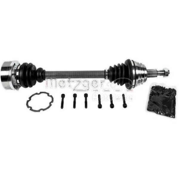 Drive Shaft front axle left 36 METZGER suitable for e.g. VW BORA