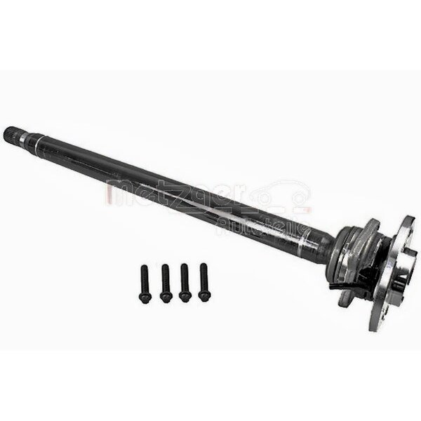 Drive Shaft rear axle left 29 with Screws METZGER for e.g. MB SPRINTER