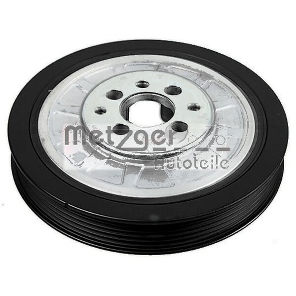 Riemenscheibe Kurbelwelle Ø 155 mm 5 Rippen METZGER für u.a. VW POLO