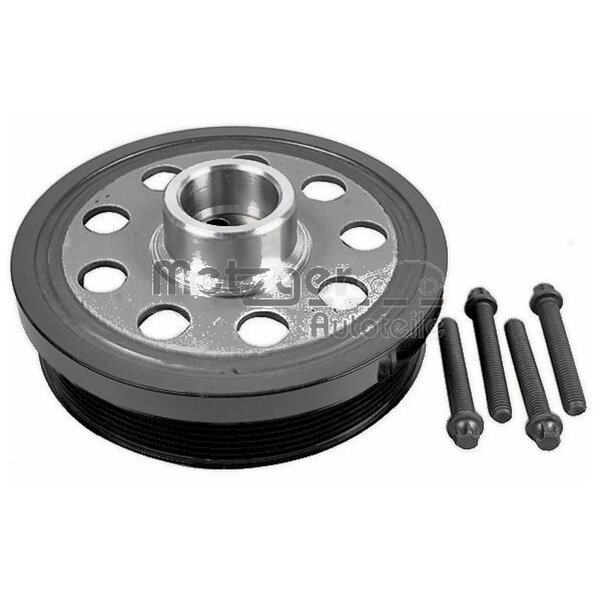 Riemenscheibe Kurbelwelle Ø 166 mm METZGER passend für u.a. BMW 1er