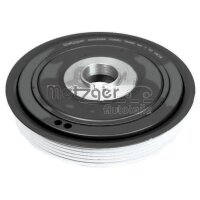 Belt Pulley Crankshaft Ø 153 mm 6 ribs METZGER for...