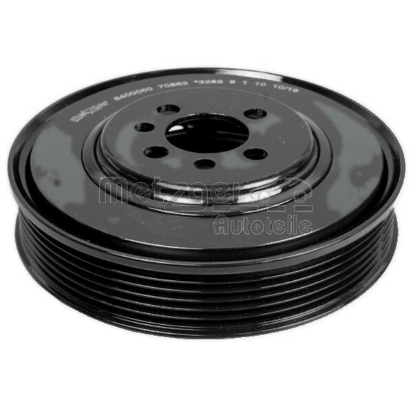 Belt Pulley Crankshaft Ø 138 mm 6 ribs METZGER for e.g. AUDI A4