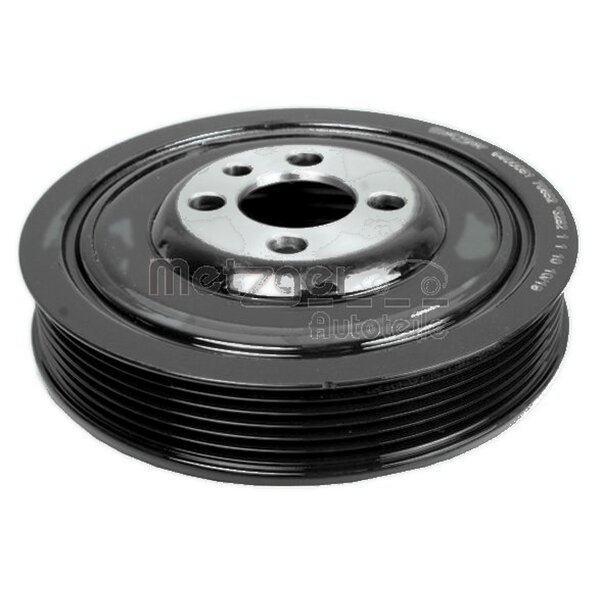 Belt Pulley Crankshaft Ø 138 mm 6 ribs METZGER for e.g. AUDI A3
