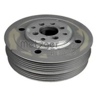 Belt Pulley Crankshaft Ø 143 mm 5 ribs METZGER for...