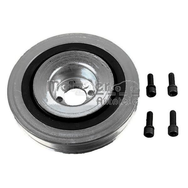 Belt Pulley Crankshaft 5 ribs METZGER for e.g. ALFA ROMEO GIULIETTA