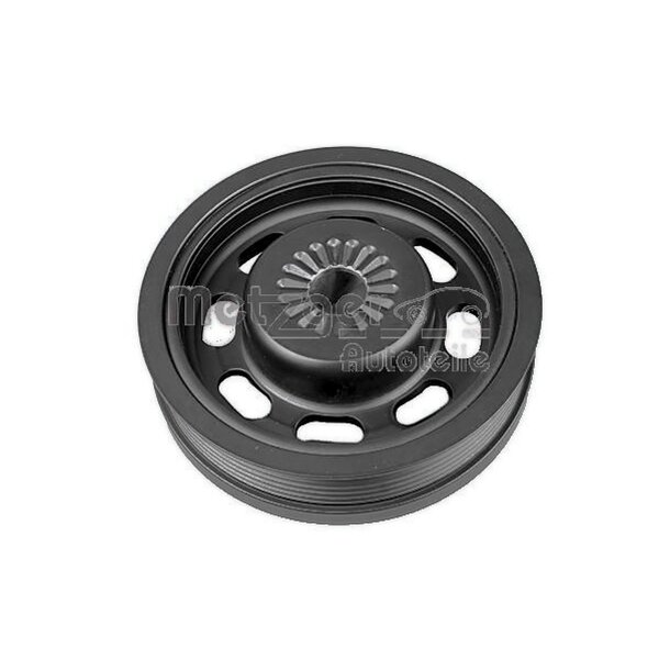 Belt Pulley Crankshaft METZGER IAM-Expertise suitable for e.g. VW GOLF