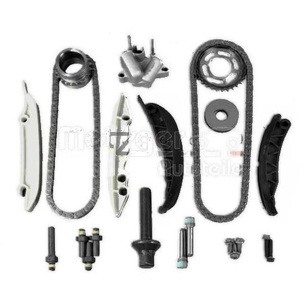 Timing Chain Kit OE-KETTE 22 pcs. METZGER suitable for BMW 1 Series