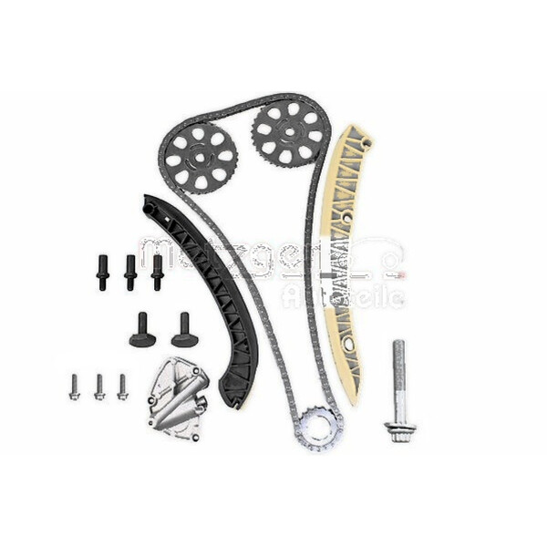 Timing Chain Kit OE CHAIN 16 pcs. METZGER for SEAT CORDOBA and others