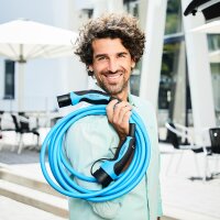 Electric car charging cable 4m Type2 16A 11 kW Mode3...