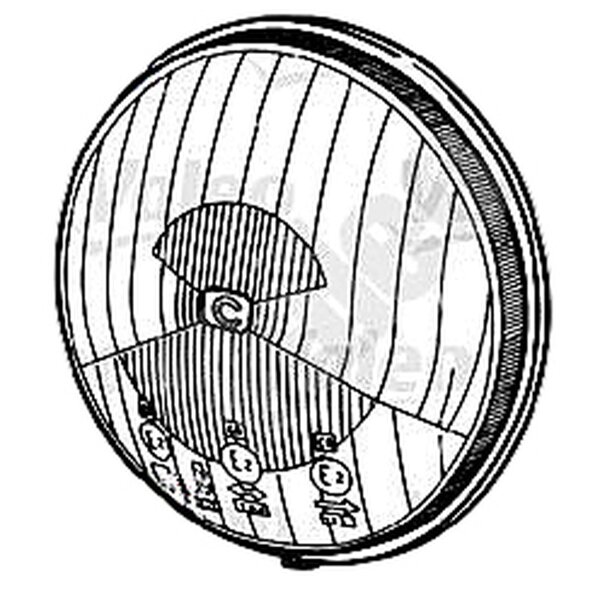 Front Fog Light right 12 V H1 white VALEO universal for various vehicles