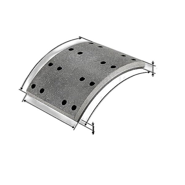 Bremsbelagsatz Trommelbremse Ø 412 mm 179 mm VALEO für u.a. SCANIA R II