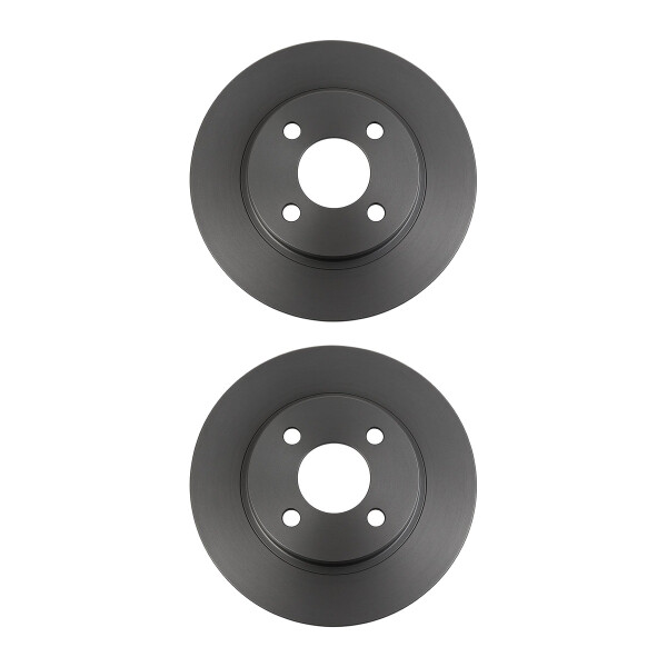 2 Bremsscheiben Vorderachse belüftet Ø 68 mm 22 mm VALEO für u.a. AUDI 100