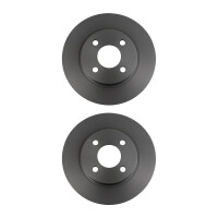 2 Bremsscheiben Vorderachse belüftet Ø 68 mm...