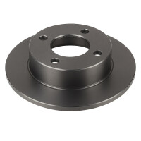 2 Brake Discs rear axle full Ø 68 mm 10 mm VALEO...