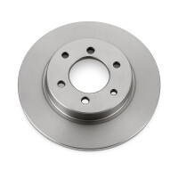 2 Brake Discs front axle full Ø 87 mm 7 mm VALEO...