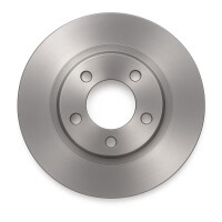 2 Brake Discs front axle full Ø 87 mm 7 mm VALEO for e.g. CITROËN 2