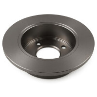 2 Brake Discs rear axle full Ø 71 mm 9 mm VALEO...