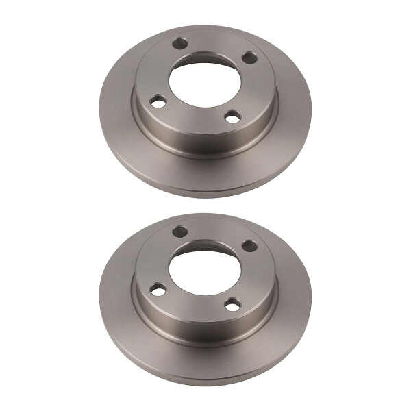 2 Brake Discs front axle full Ø 108 mm 11 mm VALEO for e.g. LADA NIVA