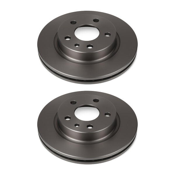 2 Brake Discs front axle ventilated Ø 66 mm 20.5 mm VALEO for e.g. PEUGEOT 205