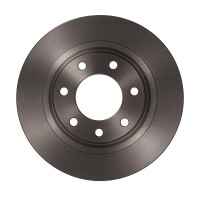 2 Brake Discs rear axle full Ø 70 mm 8 mm VALEO for e.g. PEUGEOT 309