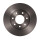 2 Brake Discs rear axle full Ø 70 mm 8 mm VALEO for e.g. PEUGEOT 309