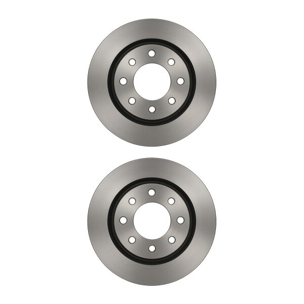 2 Bremsscheiben vorne belüftet Ø 66 mm 20,4 mm VALEO für u.a. CITROËN XSARA