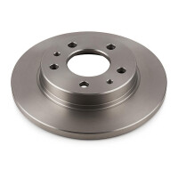 2 Brake Discs rear axle full Ø 71 mm 10 mm VALEO...