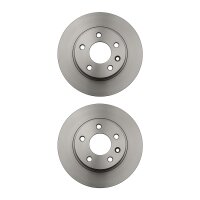 2 Bremsscheiben Vorderachse voll Ø 61 mm 11,9 mm...