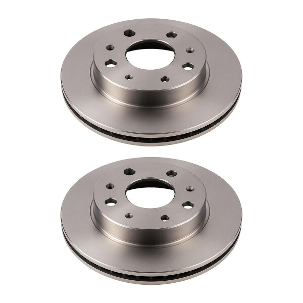 2 Bremsscheiben Vorderachse belüftet Ø 64,2 mm 21 mm VALEO für u.a. HONDA ACCORD