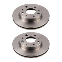 2 Bremsscheiben Vorderachse belüftet Ø 64,2...