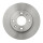 2 Brake Discs front axle full Ø 65 mm 12 mm VALEO for e.g. VW GOLF