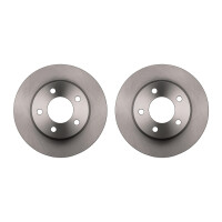 2 Bremsscheiben Vorderachse belüftet Ø 65 mm...