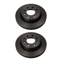 2 Bremsscheiben Vorderachse belüftet Ø 68 mm...