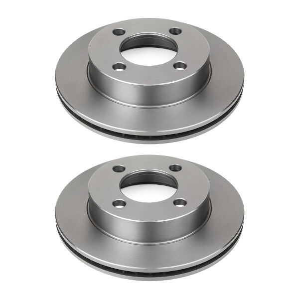2 Bremsscheiben Vorderachse belüftet Ø 68 mm 22 mm VALEO für u.a. AUDI 80