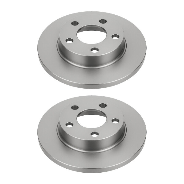 2 Brake Discs front axle full Ø 68 mm 15 mm VALEO for e.g. AUDI A6