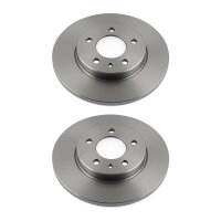 2 Bremsscheiben Vorderachse belüftet Ø 79 mm...