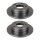 2 Brake Discs rear full Ø 67 mm 9 mm VALEO for e.g. MERCEDES-BENZ C-CLASS