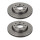 2 Brake Discs front axle ventilated Ø 60 mm 20 mm VALEO for e.g. OPEL VECTRA